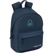 Safta Benetton Basics - Sac à dos pour ordinateur portable - jusqu'à 14,1" - anthracite