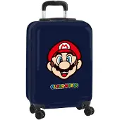 Super Mario 40.1l 34.5x55x20 Cm Trolley Bag Bleu Enfants