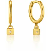 Ania Haie E032-01g Earrings Doré Femme