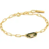 Ania Haie Bracelet femme - Bright Future - B031-01G-G - Argent 925 - Doré - Zircon 1,1 mm