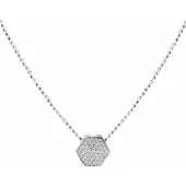 Sif Jakobs P11060-cz-45 Necklace Argenté Femme