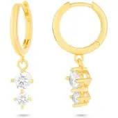 Radiant Ry000007 Earrings Doré Femme