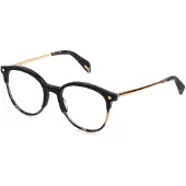 Police Vk036n-48v72m Junior Glasses Marron Garçon