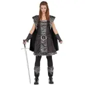 MOM Northern Warrior Woman Costume Noir XL Enfants