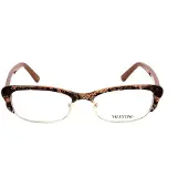 Valentino V2117-208 52/17/135 Woman Glasses Marron Femme