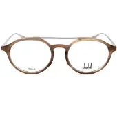 Dunhill Vdh164m-01f9 50/19/145 Glasses Beige,Marron Homme