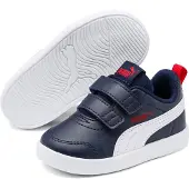 Puma Baskets basses enfant COURTFLEX INF filles - Marine - 23