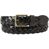 Levi's Ceinture 'Leather Braid Belt' noir