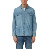 s.Oliver Chemise bleu denim