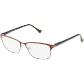Police Vpl196-550ggz Woman Glasses Marron Femme