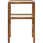House Doctor Table d'appoint Montre - marron antique