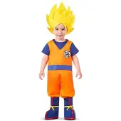 MOM Goku Baby Costume Orange 7-12 Months Enfants