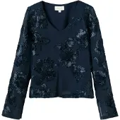 Noella Haut ' Lucille ' bleu marine