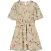 We fashion Robe beige / mélange de couleurs