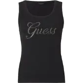 GUESS Haut noir / argent