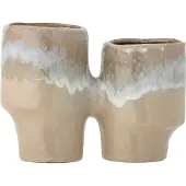 Bloomingville Maiak Pot De Fleurs | Marron | Grès | 82062195