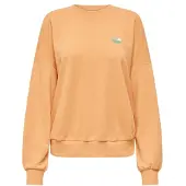 ONLY Sweat-shirt ONLMINNA O NECK femmes - Orange - EU M