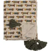 Bloomingville Couverture - 160x130 cm - Charlie - - UneTaille - Couverture