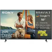 Sony TV Direct LED Bravia3 K50S39B.CEI 50" 4K UHD 2025