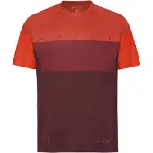 Vaude Bike Moab Vi Short Sleeve T-shirt Rouge,Orange M / Regular Homme