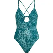 O'Neill Maillot de bain 'Jaida' pétrole / vert clair