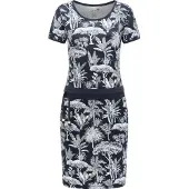 Ragwear Robe d’été 'Baomi Tropic Youmodo' bleu marine / blanc