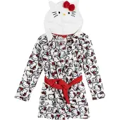 Hello Kitty Dressing Gown Blanc 10 Years Fille