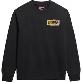 Superdry Sweat-shirt jaune / rouge / noir