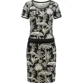 Ragwear Robe d’été 'Baomi Tropic Youmodo' kaki / noir