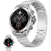 Ksix Montre connectée couleur argent 1,43"