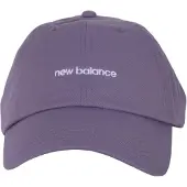 New Balance 6 Panel Linear Logo Cap Violet