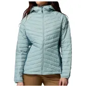 Columbia Powder Pass Iii Hybrid Jacket Bleu XL Femme