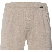 Hanro Boxers ' Casuals Daywear ' beige chiné / cappuccino