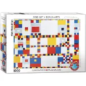 Eurographics Puzzle Mondrian - Boogie Victoire Woogie - 1000 pièces
