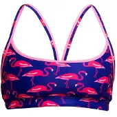 Funkita Fks026 Medium Impact Sports Bra Bleu XS Femme