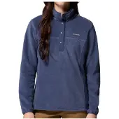 Columbia Benton Springs Ii Snap Half Zip Fleece Bleu XL Femme