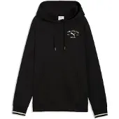Puma Sweat de sport beige clair / noir
