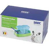 Savic Maison de toilette - CLOSET - pour hamster - Vert - Plastique