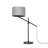 Tapis.fr Lampe de table Tony gris