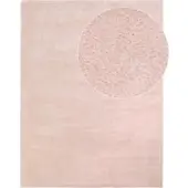 Tapis.fr Tapis Calissa rose 200 cm carré