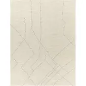 Tapis.fr Tapis moderne Heal crème 120x170 cm