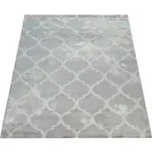 Tapis.fr Tapis Victoria gris 60x100 cm