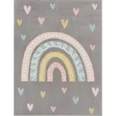 Tapis.fr Tapis pour enfants Ninique gris 133x190 cm