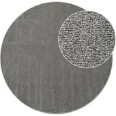 Tapis.fr Tapis Portivo anthracite 160 cm rond