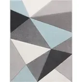 Tapis.nl Tapis Dilara turquoise 80x150 cm
