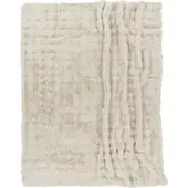 Tapis.nl Couverture douce Arnia crème 150x200 cm