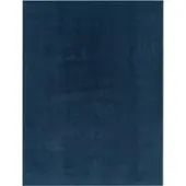 Tapis.fr Tapis Calissa bleu marine 200 cm carré