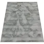 Tapis.fr Tapis en fourrure Arnia gris 80x150 cm