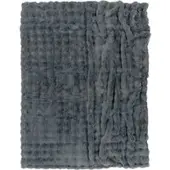 Tapis.fr Couverture douce Arnia anthracite 200x240 cm