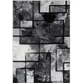Tapis.fr Tapis Monde gris 80x150 cm